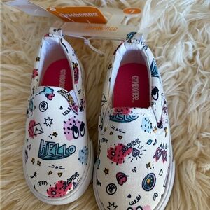 Gymboree Toddler Girls Monster Cosmic Club Slip On Shoes Sneaker NEW Tags 7